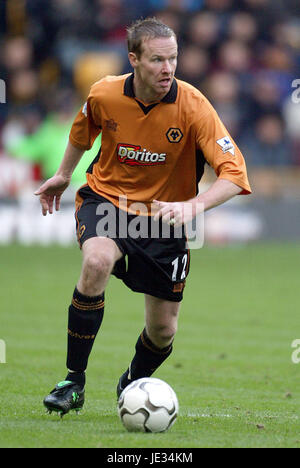 JODY CRADDOCK WOLVERHAMPTON wandert FC MOLINEUX STADIUM WOLVERHAMPTON ENGLAND 29. November 2003 Stockfoto