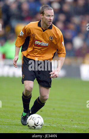 JODY CRADDOCK WOLVERHAMPTON wandert FC MOLINEUX STADIUM WOLVERHAMPTON ENGLAND 29. November 2003 Stockfoto