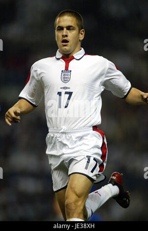 JOE COLE ENGLAND & CHELSEA FC OLD MANCHESTER TRAFFORD 10. September 2003 Stockfoto