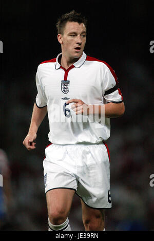 JOHN TERRY ENGLAND & CHELSEA FC PORTMAN Straße IPSWICH 20. August 2003 Stockfoto