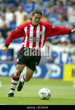 PAUL TELFER SOUTHAMPTON FC WALKERS STADIUM 16. August 2003 Stockfoto