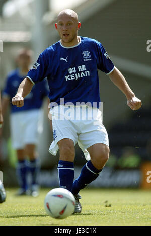 THOMAS GRAVESEN EVERTON FC PRESTON ENGLAND 2. August 2003 Stockfoto