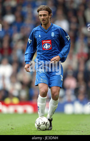 CHRISTOPHE DUGARRY BIRMINGHAM CITY FC ST ANDREWS BIRMINGHAM ENGLAND 26. April 2003 Stockfoto