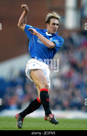 FERNANDO RICKSEN GLASGOW RANGERS FC IBROX GLASGOW 15. Februar 2003 Stockfoto