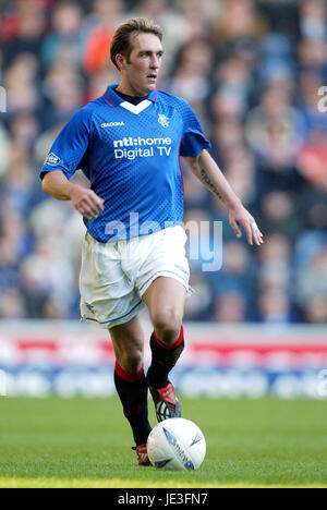 FERNANDO RICKSEN GLASGOW RANGERS FC IBROX GLASGOW 15. Februar 2003 Stockfoto