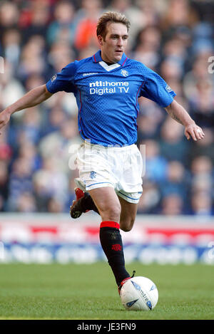 FERNANDO RICKSEN GLASGOW RANGERS FC IBROX GLASGOW 15. Februar 2003 Stockfoto