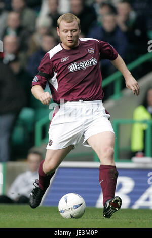 PHIL Stempel HEART OF MIDLOTHIAN FC CELTIC PARK GLASGOW SCOTLAND 16. Oktober 2004 Stockfoto