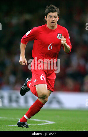 JOHN OSTER WALES & SUNDERLAND FC MILLENNIUM Stadion CARDIFF WALES 8. September 2004 Stockfoto