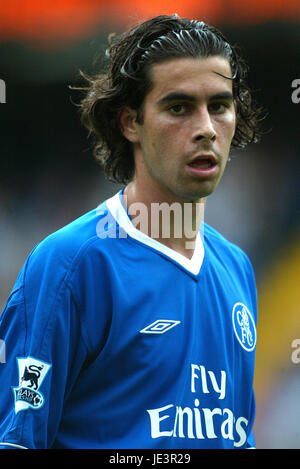 TIAGO CHELSEA STAMFORD BRIDGE CHELSEA LONDON ENGLAND 28. August 2004 Stockfoto