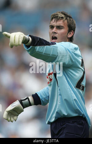 LEE CAMP DERBY COUNTY FC ELLAND ROAD LEEDS ENGLAND 7. August 2004 Stockfoto