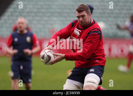 Britische und irische Löwen Peter O'Mahony während des Trainings im QBE-Stadion, Auckland. Stockfoto