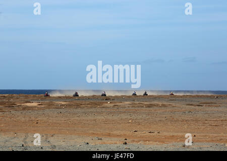Quad Biker Stockfoto
