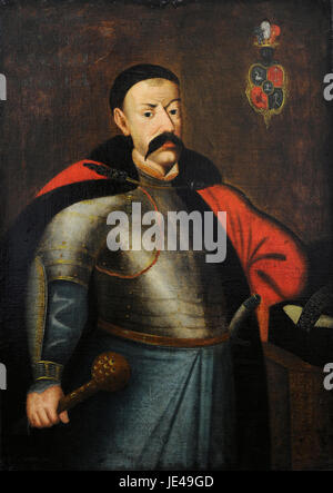 Milolaj Radziwill (1470-1521). Herzog, Chanceller Litauen, Gouverneur von Trakai und Vilnius. Porträt. Litauische artish, 17. Jahrhundert. Vilnius-Bildergalerie. Litauen. Stockfoto