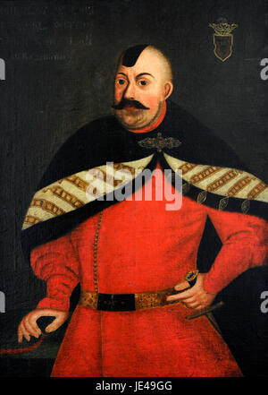 Milolaj Radziwill (1470-1521). Herzog, Chanceller Litauen, Gouverneur von Trakai und Vilnius. Porträt. Litauische artish, 17. Jahrhundert. Vilnius-Bildergalerie. Litauen. Stockfoto