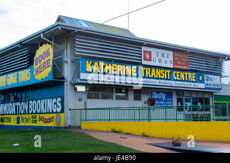 Katherine Transit Centre, in kleinen Northern Territory Stadt Katherine. NT Australien. Stockfoto