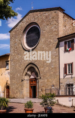 Italien Tuscany Sansepolcro: Kirche des Heiligen Franziskus Stockfoto