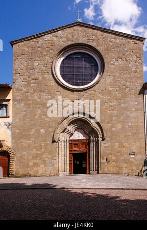 Italien Tuscany Sansepolcro: Kirche des Heiligen Franziskus Stockfoto