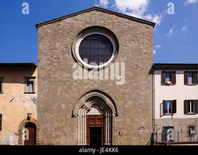 Italien Tuscany Sansepolcro: Kirche des Heiligen Franziskus Stockfoto