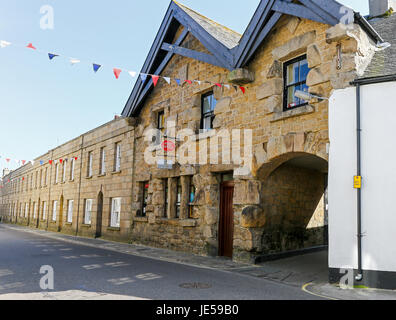 Das Postamt Hugh Street, Hugh Town, St. Marien, Isles of Scilly, England, Vereinigtes Königreich Stockfoto