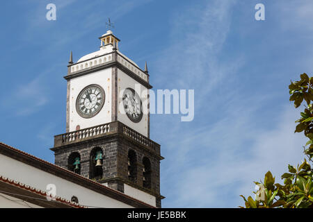 Ponta Delgada auf der Insel Sao Miguel ist die Hauptstadt der Inselgruppe der Azoren. Stockfoto