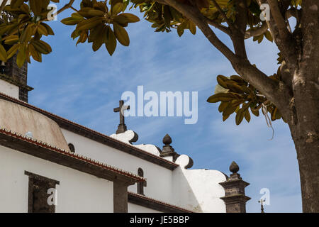 Ponta Delgada auf der Insel Sao Miguel ist die Hauptstadt der Inselgruppe der Azoren. Stockfoto