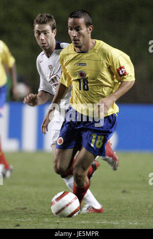 LUIS GABRIEL REY COLOMBIA TITAN STADIUM FULLERTON LA USA 9. März 2005 Stockfoto