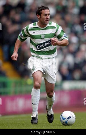 PAUL TELFER GLASGOW CELTIC FC CELTIC PARK GLASGOW Schottland 19. November 2005 Stockfoto