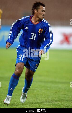 YUICHI KOMANO JAPAN & SANFRECCE HIROSHIMA FC RESPUBLIKANSKYI Stadion Kiew UKRAINE 12. Oktober 2005 Stockfoto