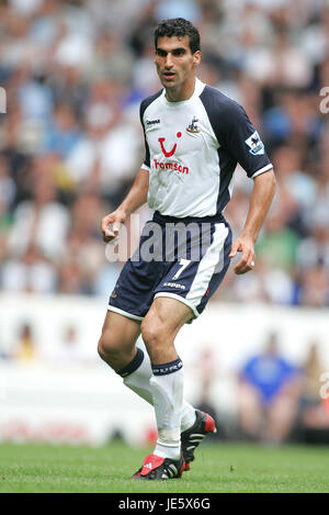 PAUL STALTERI TOTTENHAM HOTSPUR FC WHITE HEART LANE TOTTENHAM 20. August 2005 Stockfoto