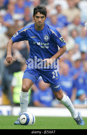 PAULO FERREIRA CHELSEA FC STAMFORD BRIDGE CHELSEA LONDON ENGLAND 21. August 2005 Stockfoto