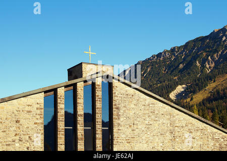 Heilig Geist Kirche Oberjoch Bayern Deutschland / Kirche des Heiligen Geistes Oberjoch Deutschland Stockfoto