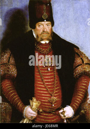 Joachim II. von Brandenburg von Lucas Cranach der jüngere Stockfoto