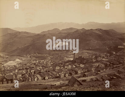 Carleton Watkins (amerikanisch - (die Kombination Welle, aus der Wasser-Flume)- Stockfoto