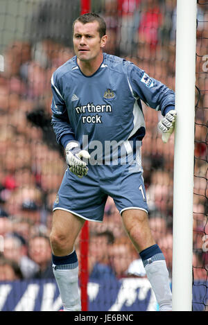 SHAY gegeben NEWCASTLE UNITED FC HIGHBURY LONDON ENGLAND 14. August 2005 Stockfoto