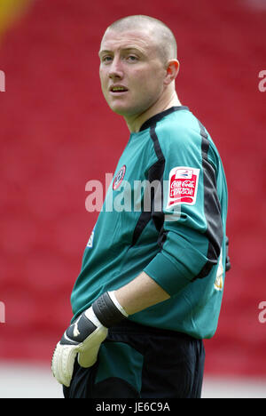 PADDY KENNY SHEFFIELD UNITED FC BRAMHALL LANE SHEFFIELD ENGLAND 7. August 2005 Stockfoto