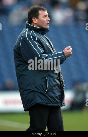 BRYAN ROBSON WEST BROMWICH ALBION MANAGER DEEPDALE PRESTON ENGLAND 8. Januar 2005 Stockfoto