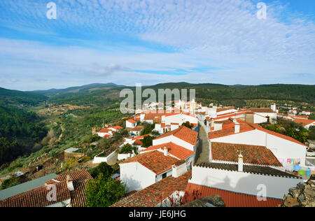 Das historische Dorf Alegrete. Alentejo, Portugal Stockfoto