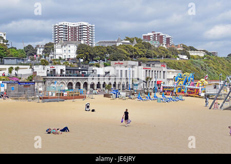 Strandpromenade von Bournemouth, Dorset, England Stockfoto