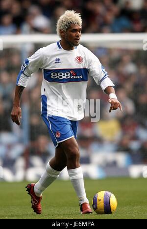 ABEL XAVIER MIDDLESBROUGH FC VILLENPARK BIRMINGHAM ENGLAND 25. November 2006 Stockfoto