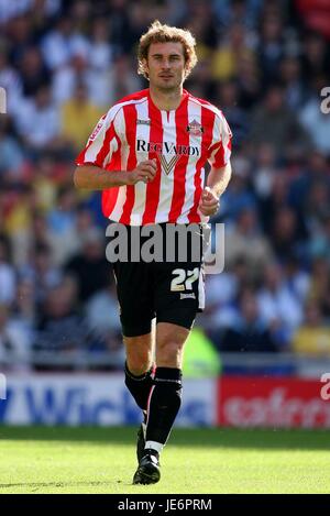 STANISLAV VARGA SUNDERLAND FC Stadion von leichten SUNDERLAND ENGLAND 30. September 2006 Stockfoto