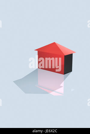 Haus-Modell Stockfoto