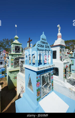 Mexiko, Yucatan, Hoctun, Maya Friedhof, Stockfoto