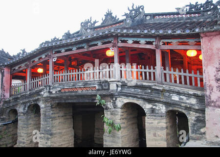 Vietnam, Hoi an In japanische Brücke, Stockfoto