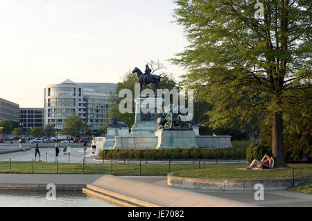 Den USA, Amerika, Washington D.C., welche Ulysses S. Grant Denkmal, Stockfoto