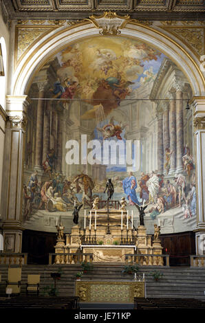 Italien, Toskana, Siena, Kirche Santissima Annunziata, Santa Maria della Scala, Stockfoto