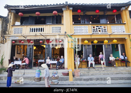 Vietnam, Hoi an In Cafés in der Altstadt, Stockfoto