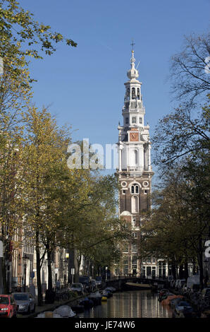 Holland, die Niederlande, Amsterdam, Zuiderkerk Kirche, Stockfoto