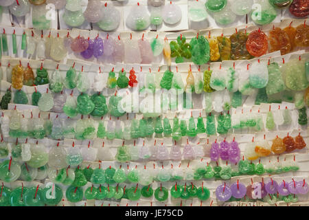 China, Hongkong, Kowloon, Yau Ma Tei, jade-Markt, Stockfoto