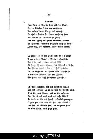 Clemens Brentanos Gesammelte Schriften VI. Ist der sechste Band seiner Schriftenreihe und bietet Einblick in seine literarischen Werke. Brentano war ein deutscher romantischer Dichter, und dieser Band enthält seine Schriften, die seine Ansichten über Liebe, Natur und menschliche Erfahrung widerspiegeln. Stockfoto