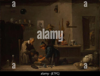 David Teniers der jüngere - Dorfarzt Stockfoto